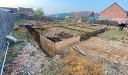 excavation of foundations